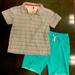 Tea Collection and Crewcuts Surfboard Outfit